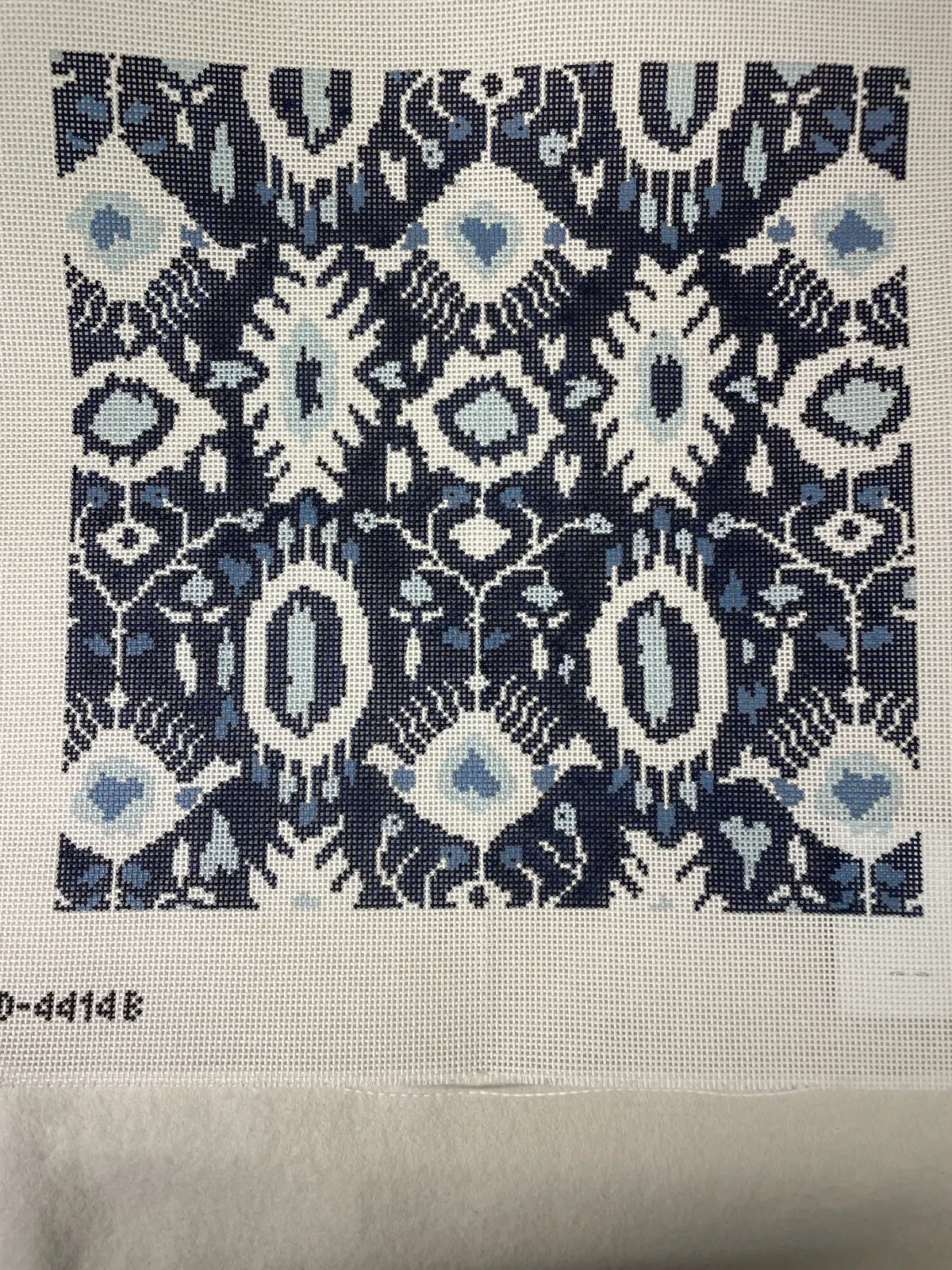 * Sct Designs Kcd4414b Ikat Pillow- Blue 1