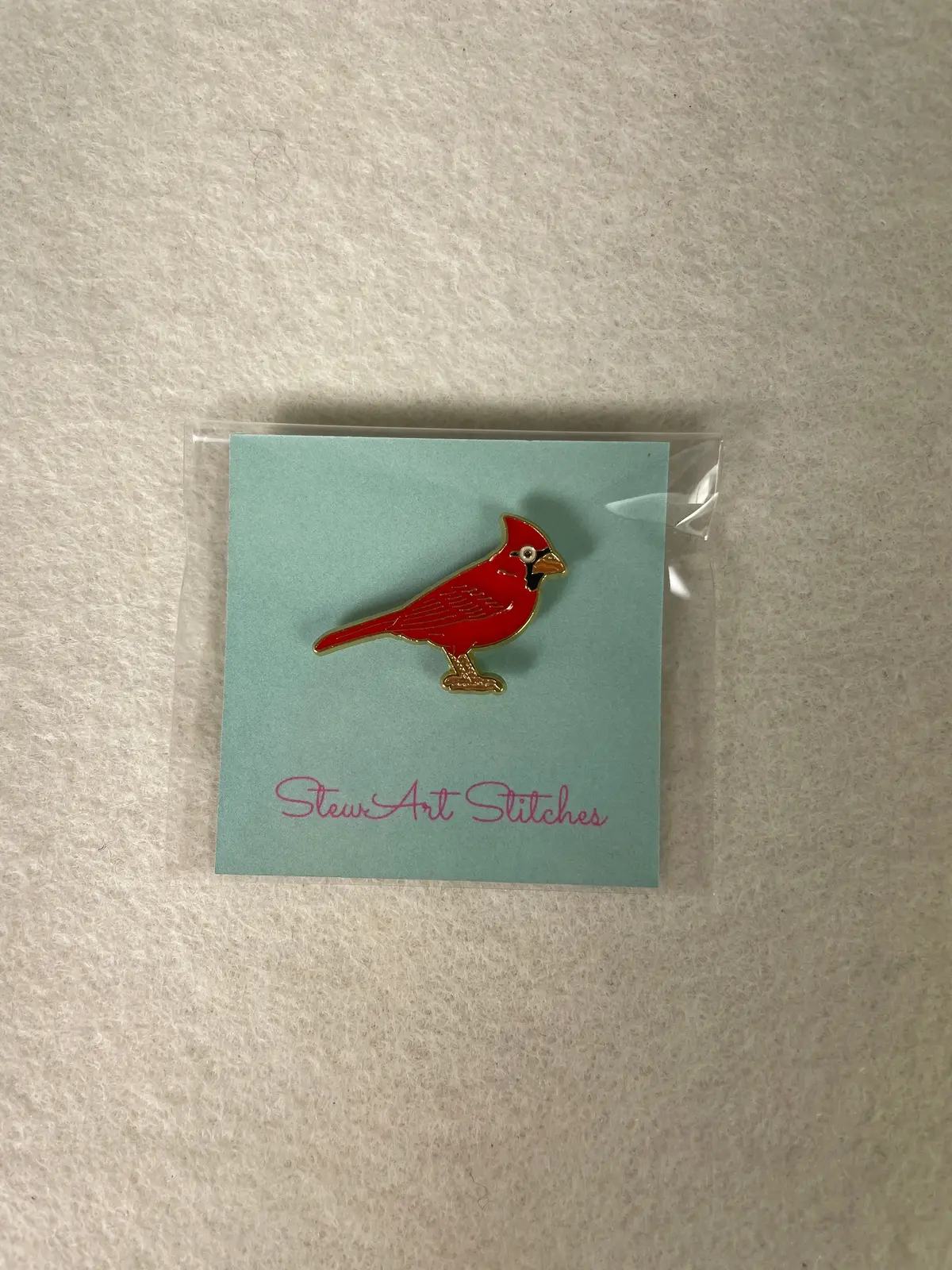 *Stewart Stitches Cardinal Needleminder 1
