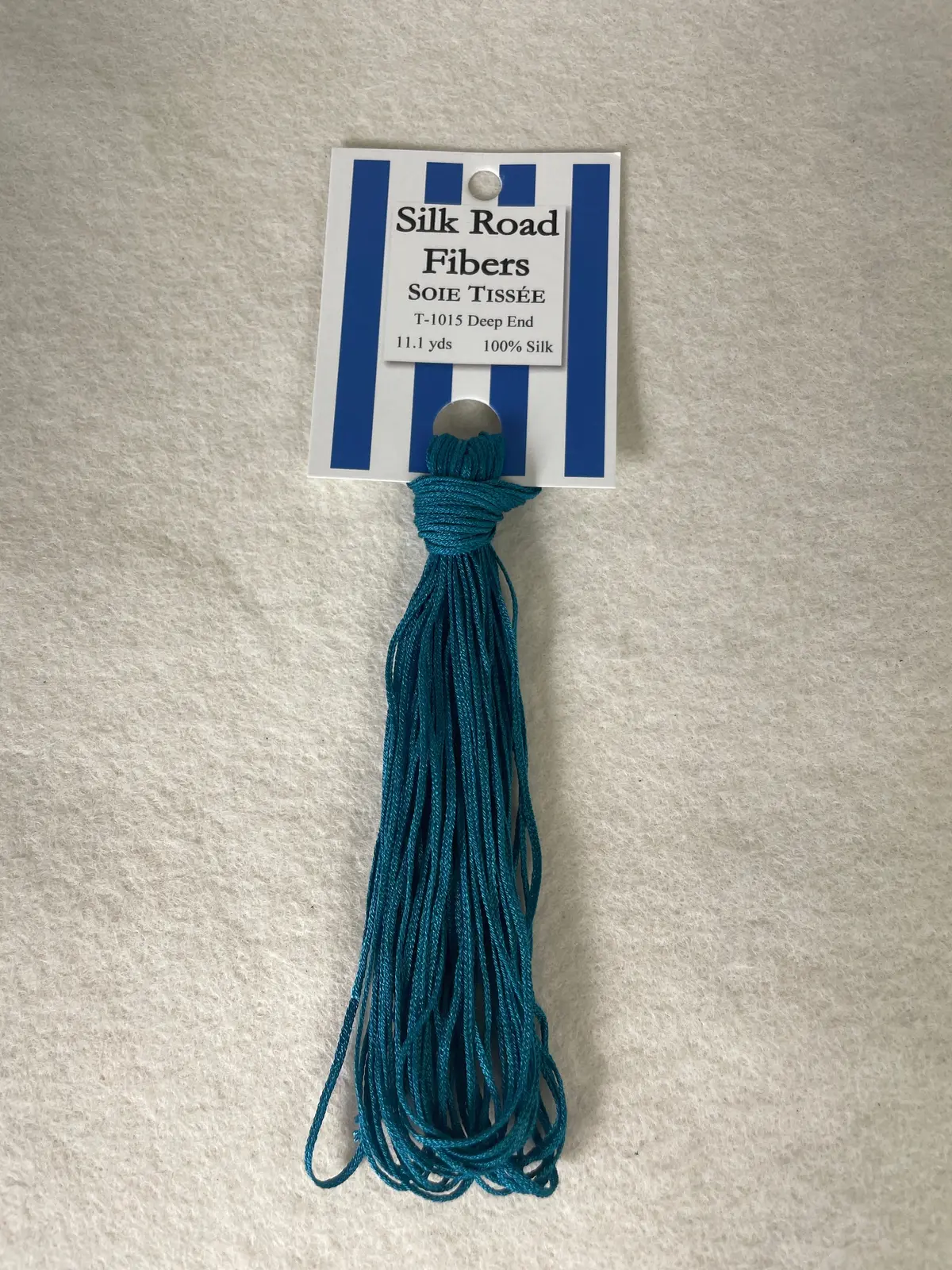 Silk Road Fibers T-1015 Deep End Soie Tissee 1