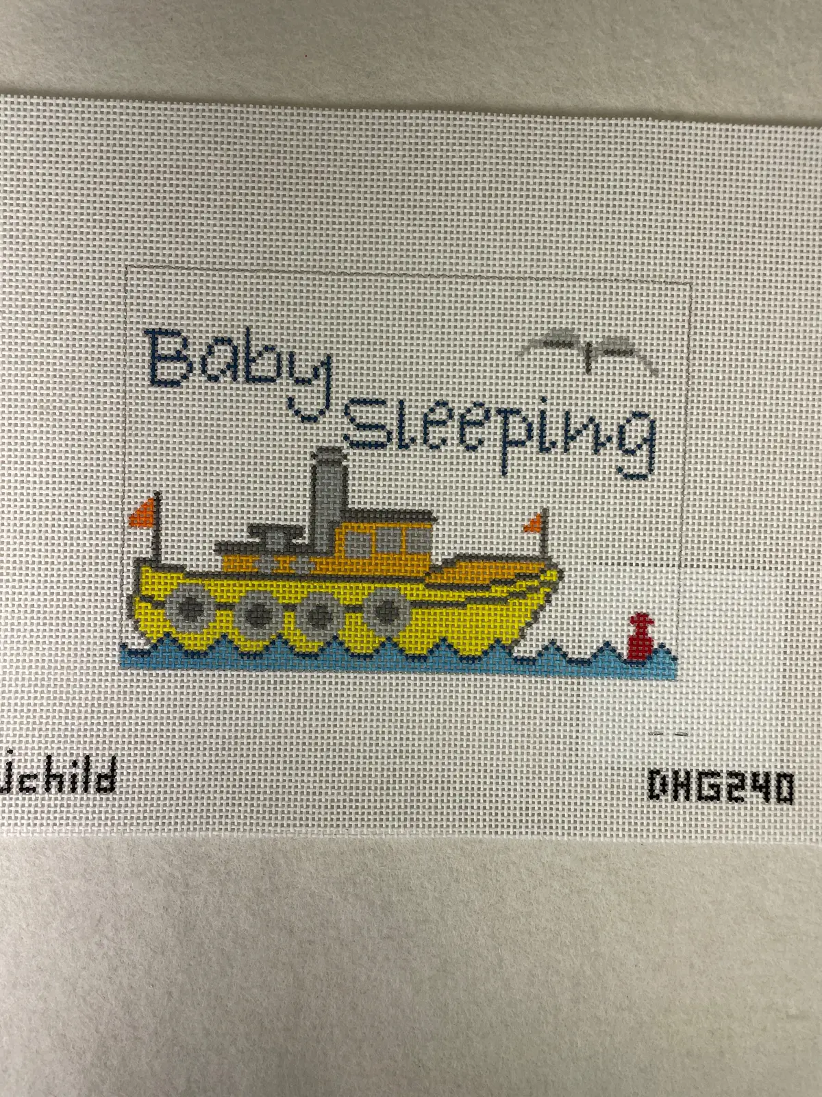 * J. Childs Designs Dhg240 Baby Sleeping- Tug Boat 1