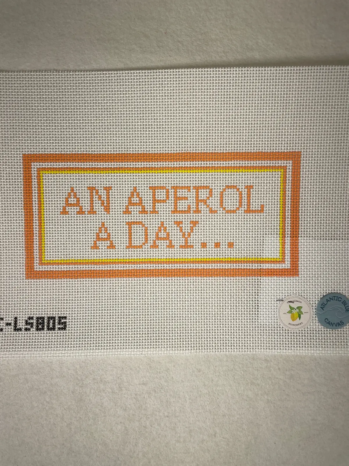 *Atlantic Blue Canvas Ls805 Aperol A Day 1