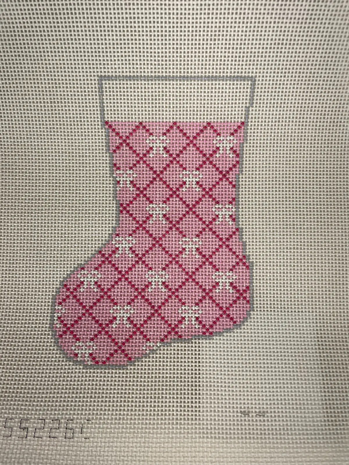 * Stitch Style Ss226c Bow Mini Stocking-Pink 1