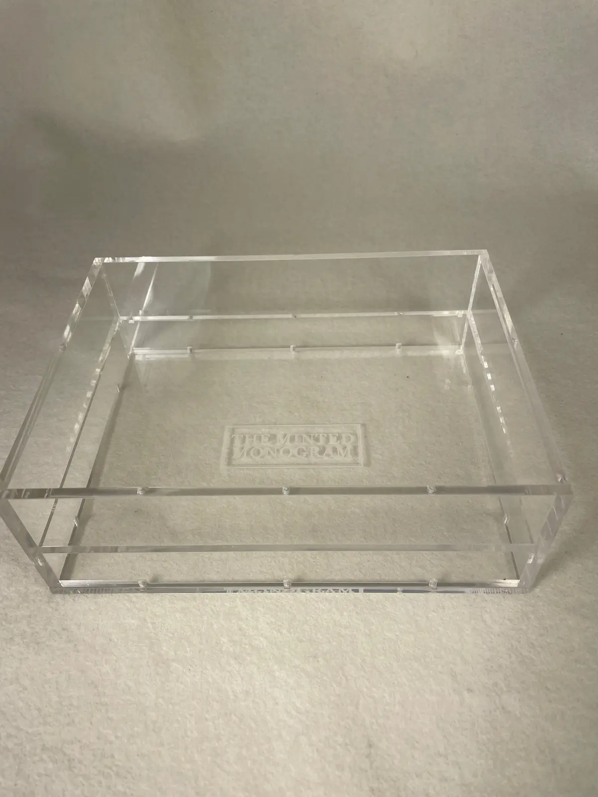 The Minted Design 5.5" X 7.5" Magnetic Acrylic Tray 1