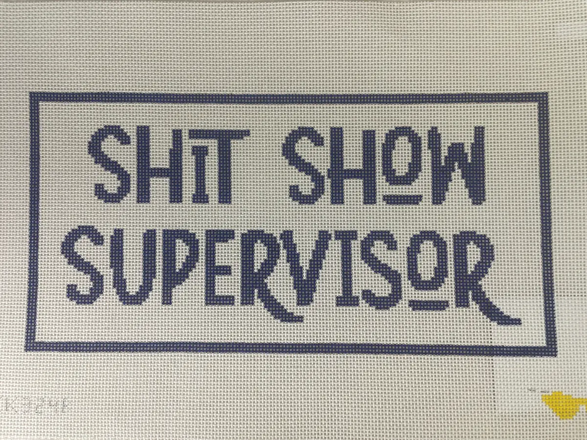 * Audra 324B Shit Show Supervisor In Navy 1