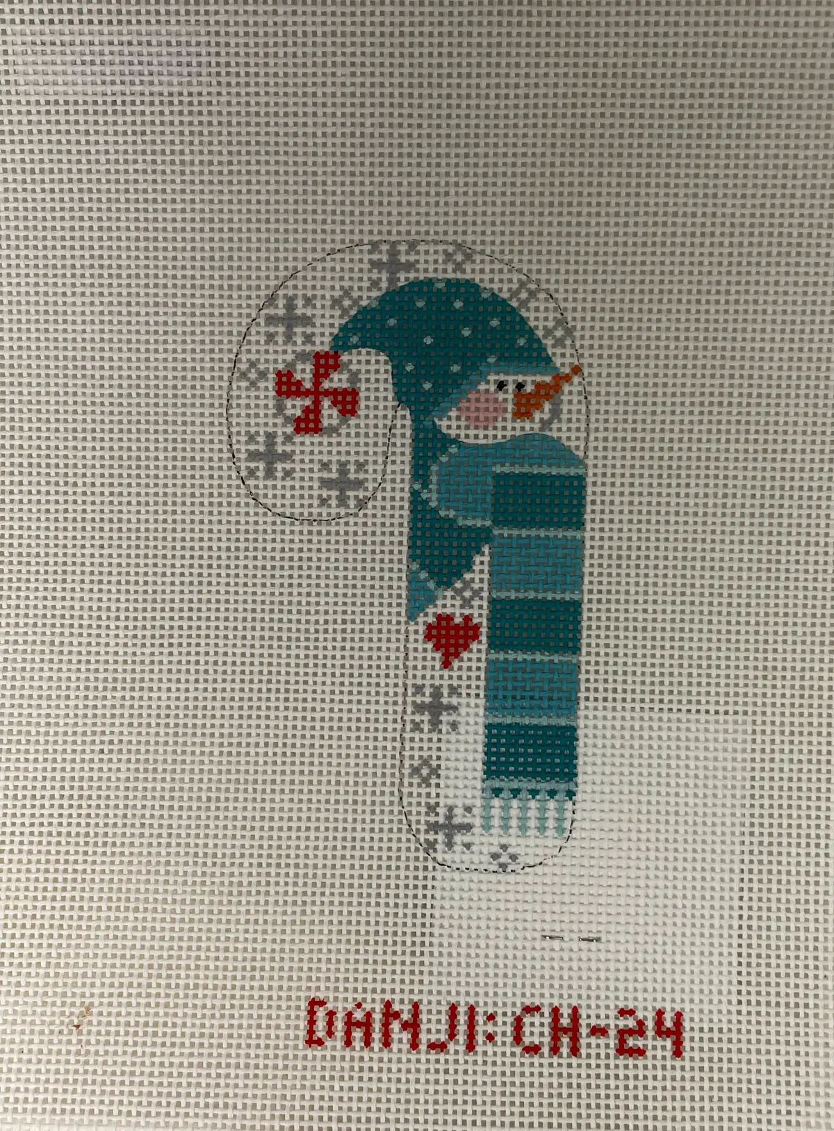 * Danji Ch24 Snowman Peppermint Candy Cane 18M 1
