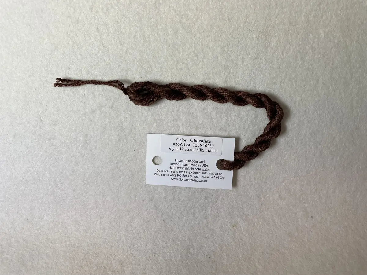 Gloriana Silk Floss 268 Chocolate 1