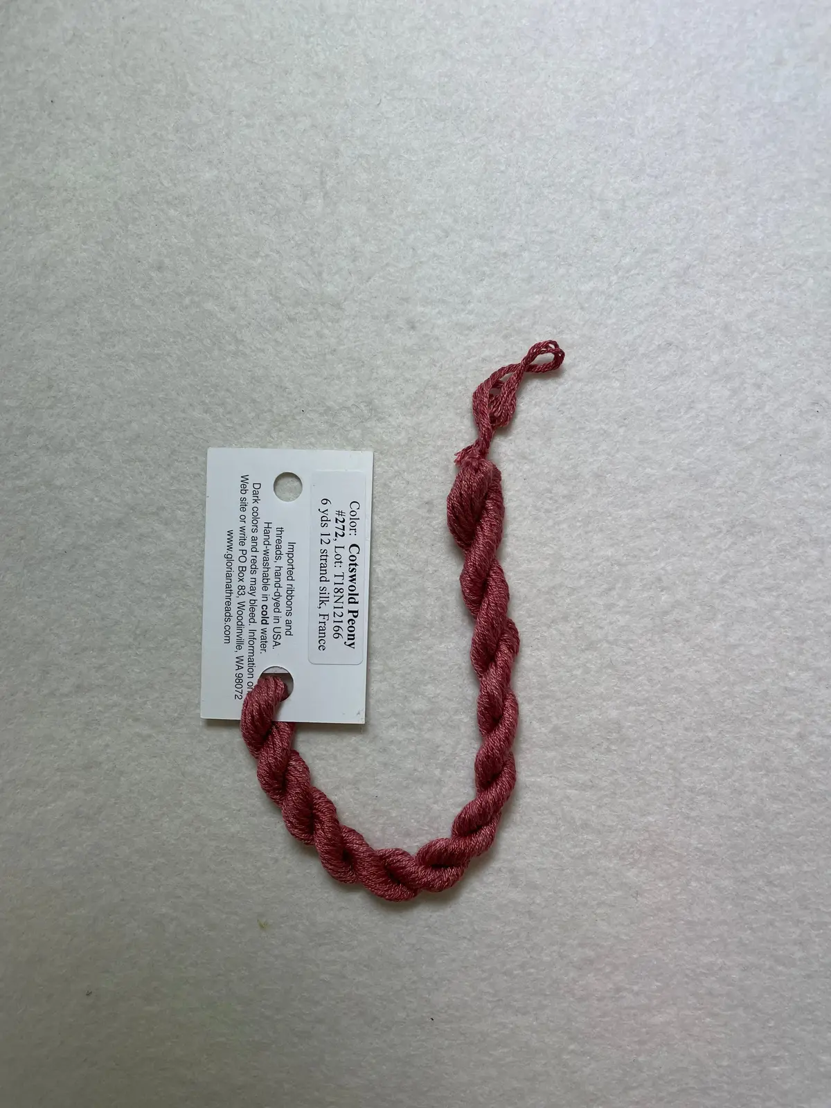 Gloriana Silk Floss 272 Cotswold Peony 1