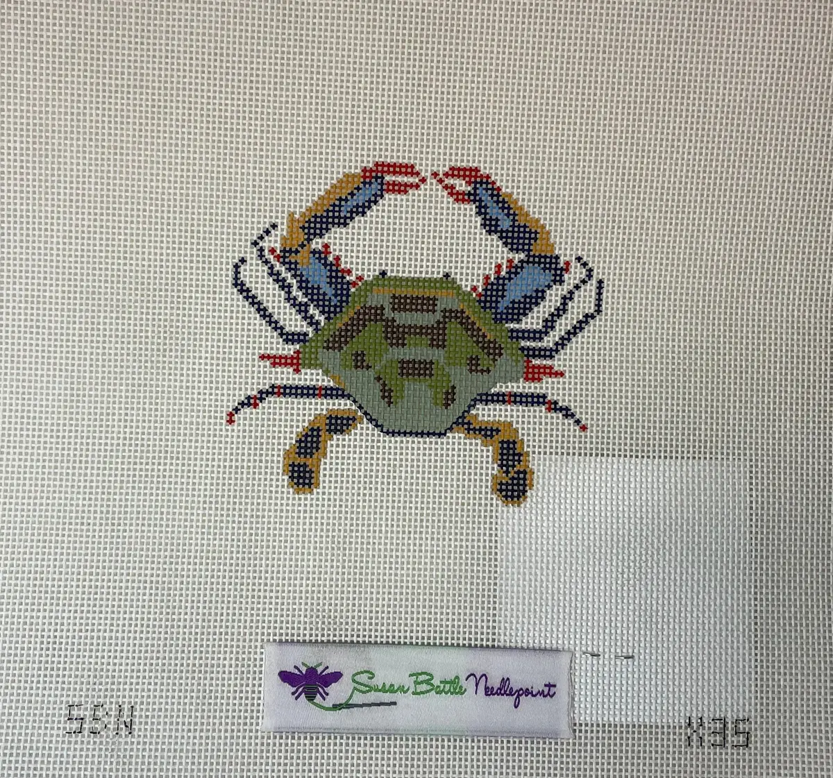 * Susan Battle X35 Crab Ornament 1