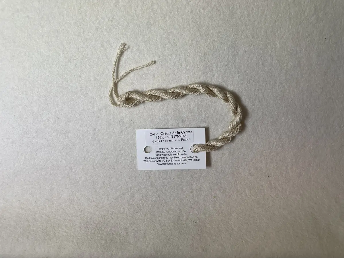 Gloriana Silk Floss 261 Creme De La Creme 1