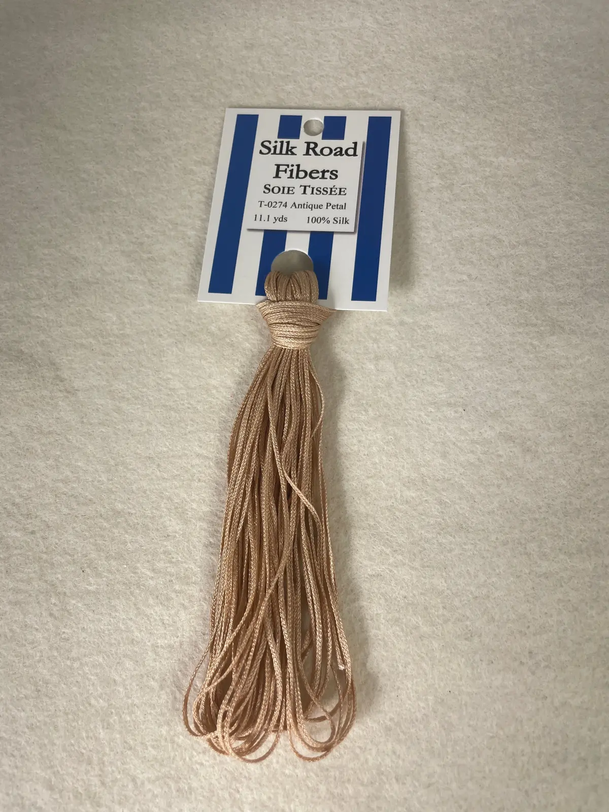 Silk Road Fibers T-0274 Antique Petal Soie Tissee 1
