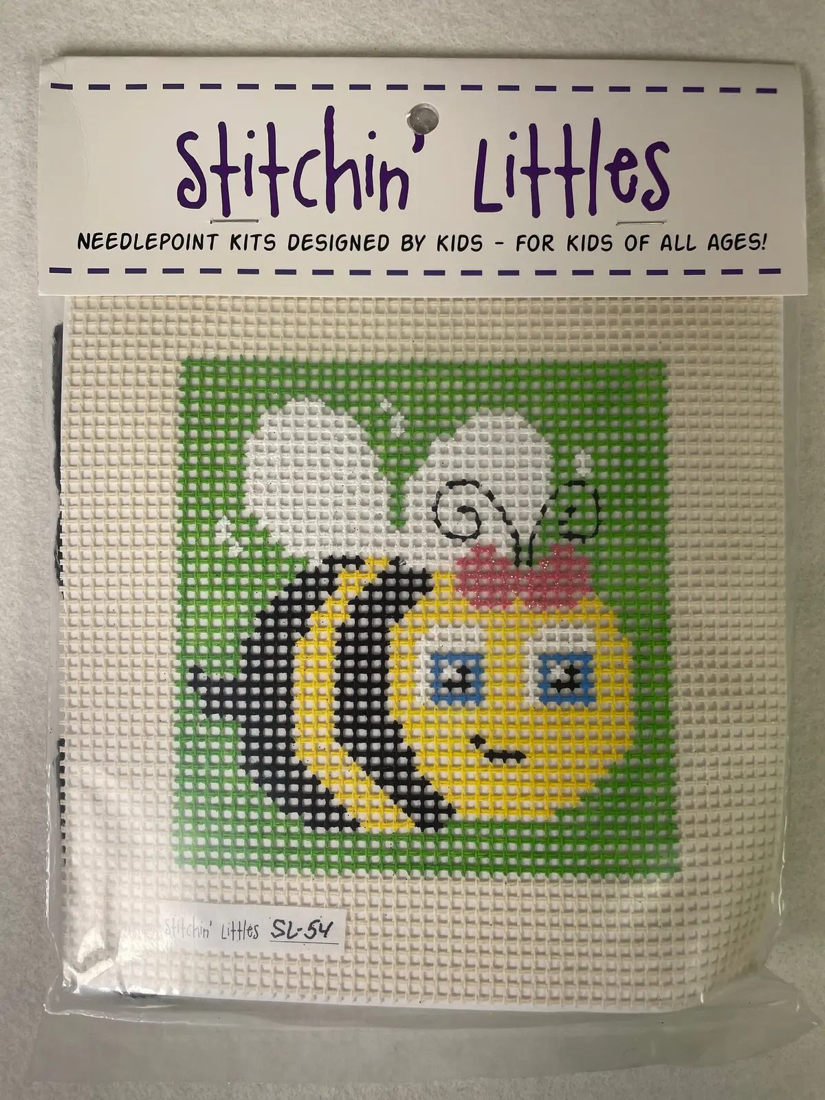 *Purple Palm Designs Stitchin' Littles Sl54 Beatrice The Bumble Bee 1