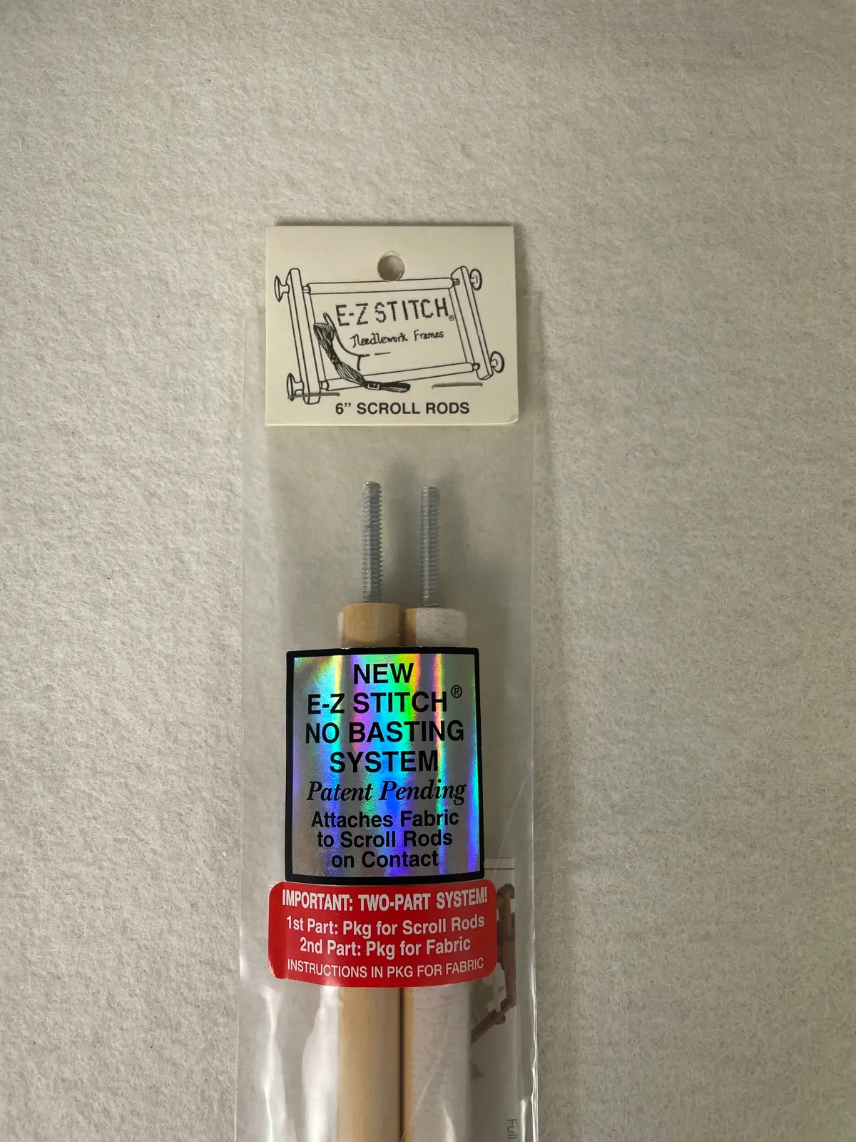 Ez Stitch Scroll Rods- 6In 1