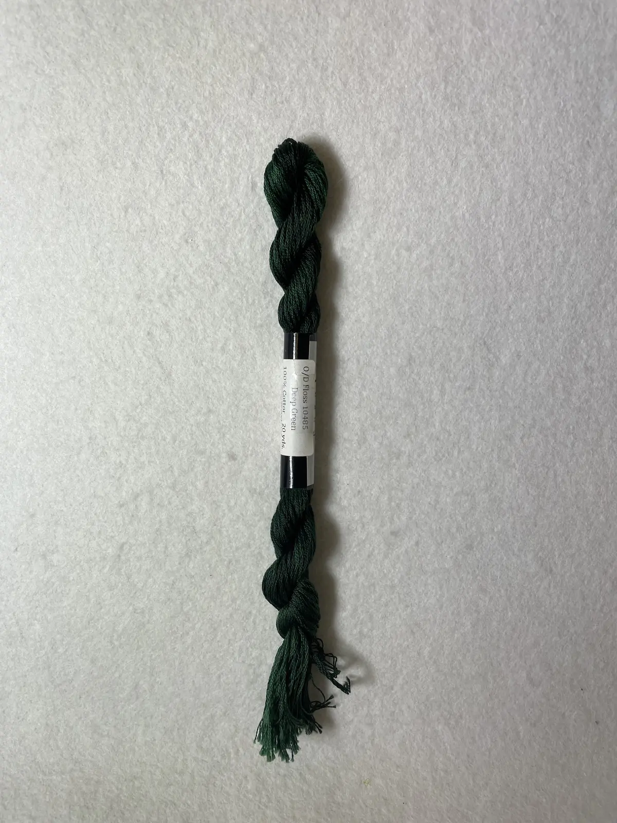 O/D Floss 10485 Deep Green 1