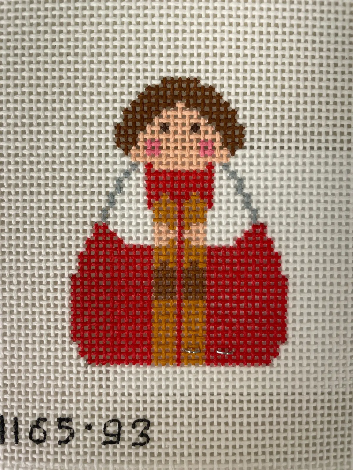Stitch It's Si165-93 Skiing Angel 1