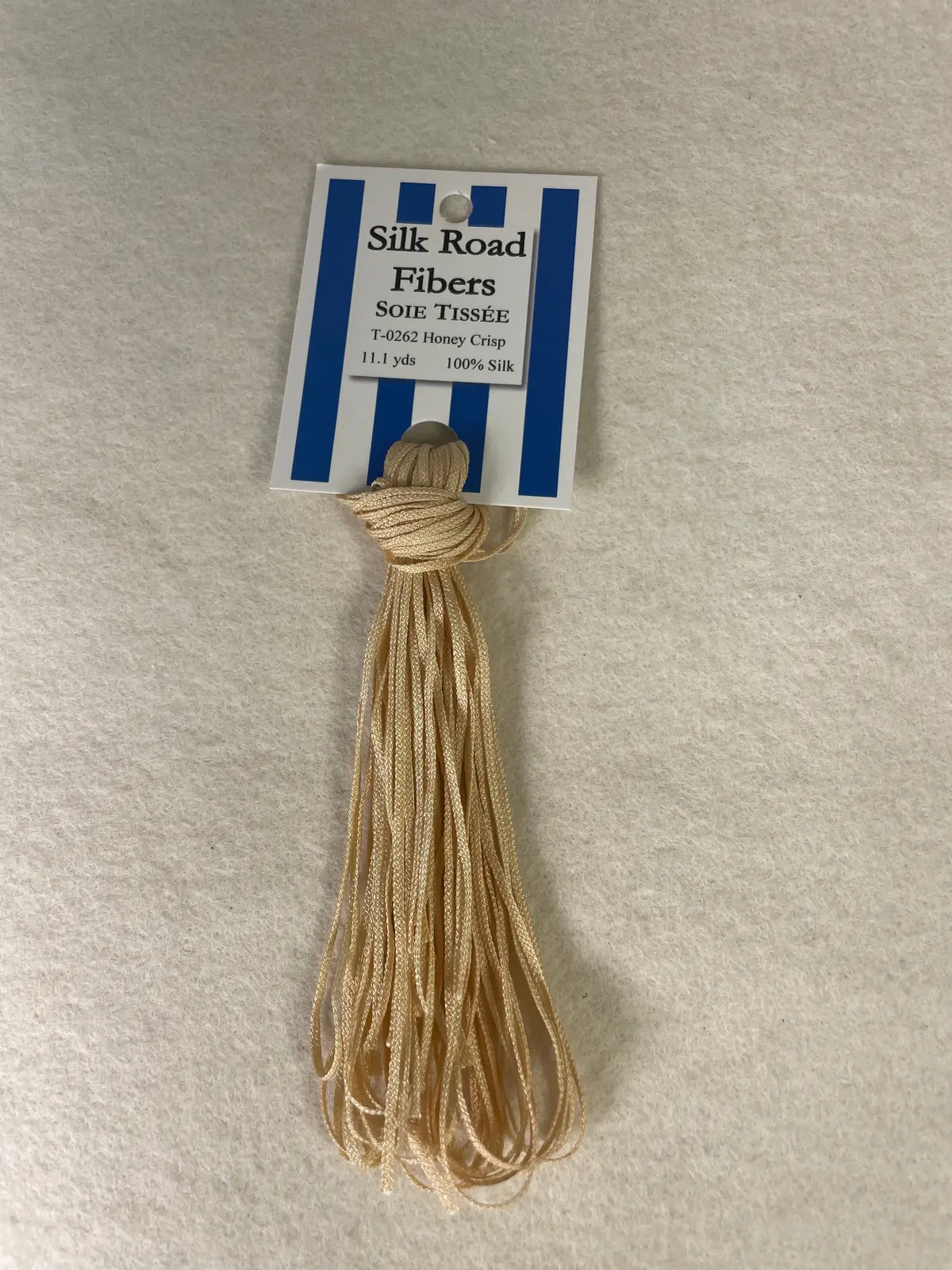 Silk Road Fibers T-0262 Honey Crisp Soie Tissee 1