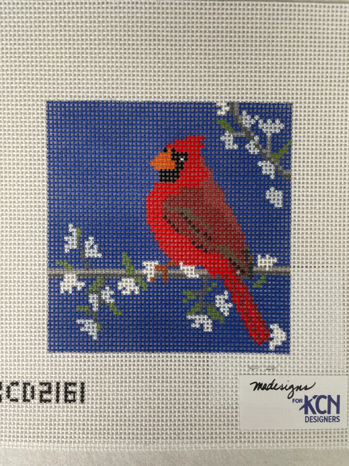 * Kcd2161 Cardinal On Blue 1