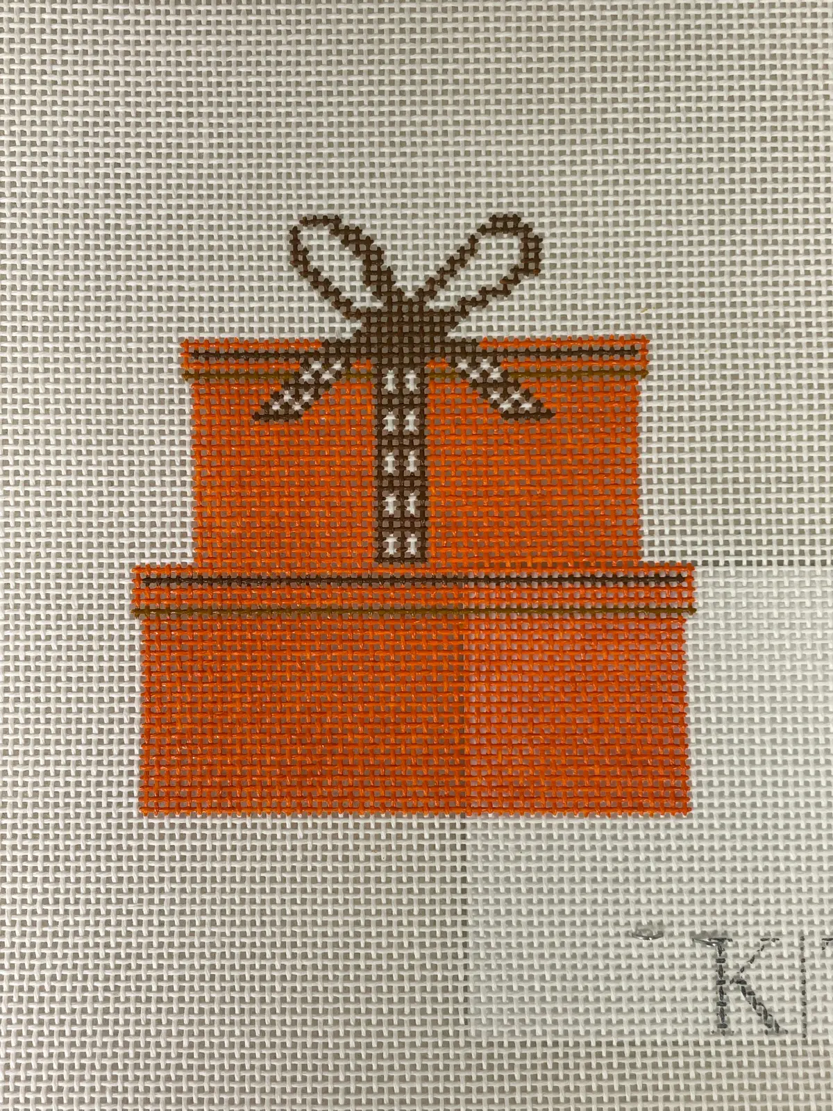 K.T.G. Needlepoint K1 Orange Gifts 1