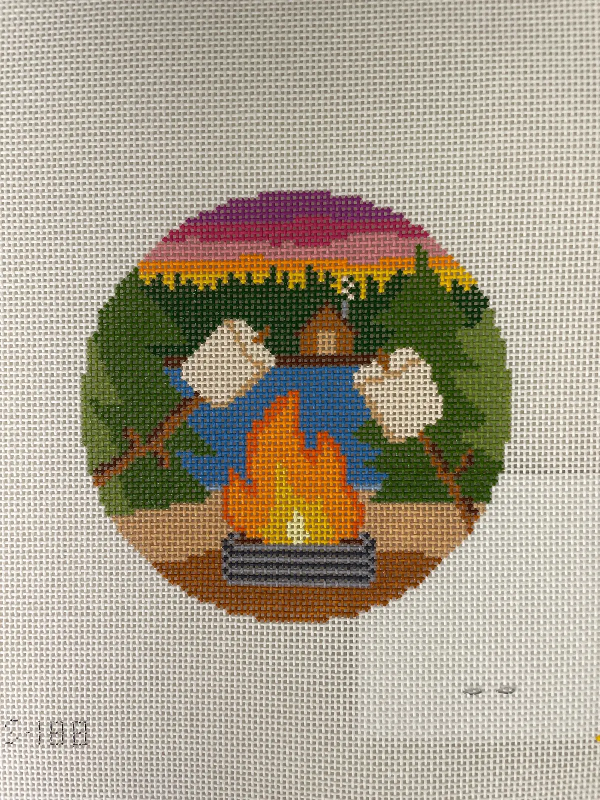 * Saturnalia Stitching 0188 Smores By The Lake 1