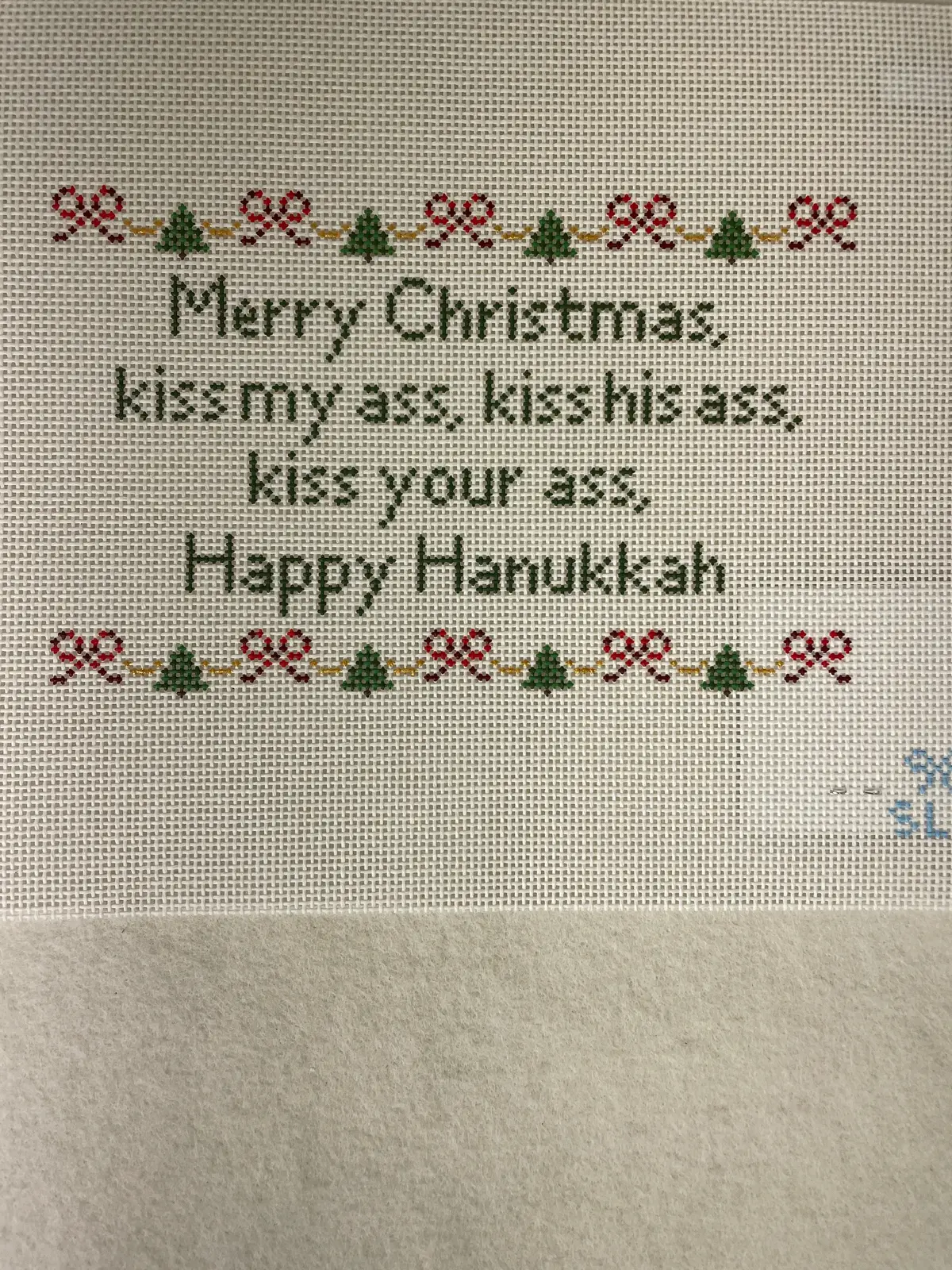 Sls Needlepoint Griswold's Merry Christmas, Clark 1