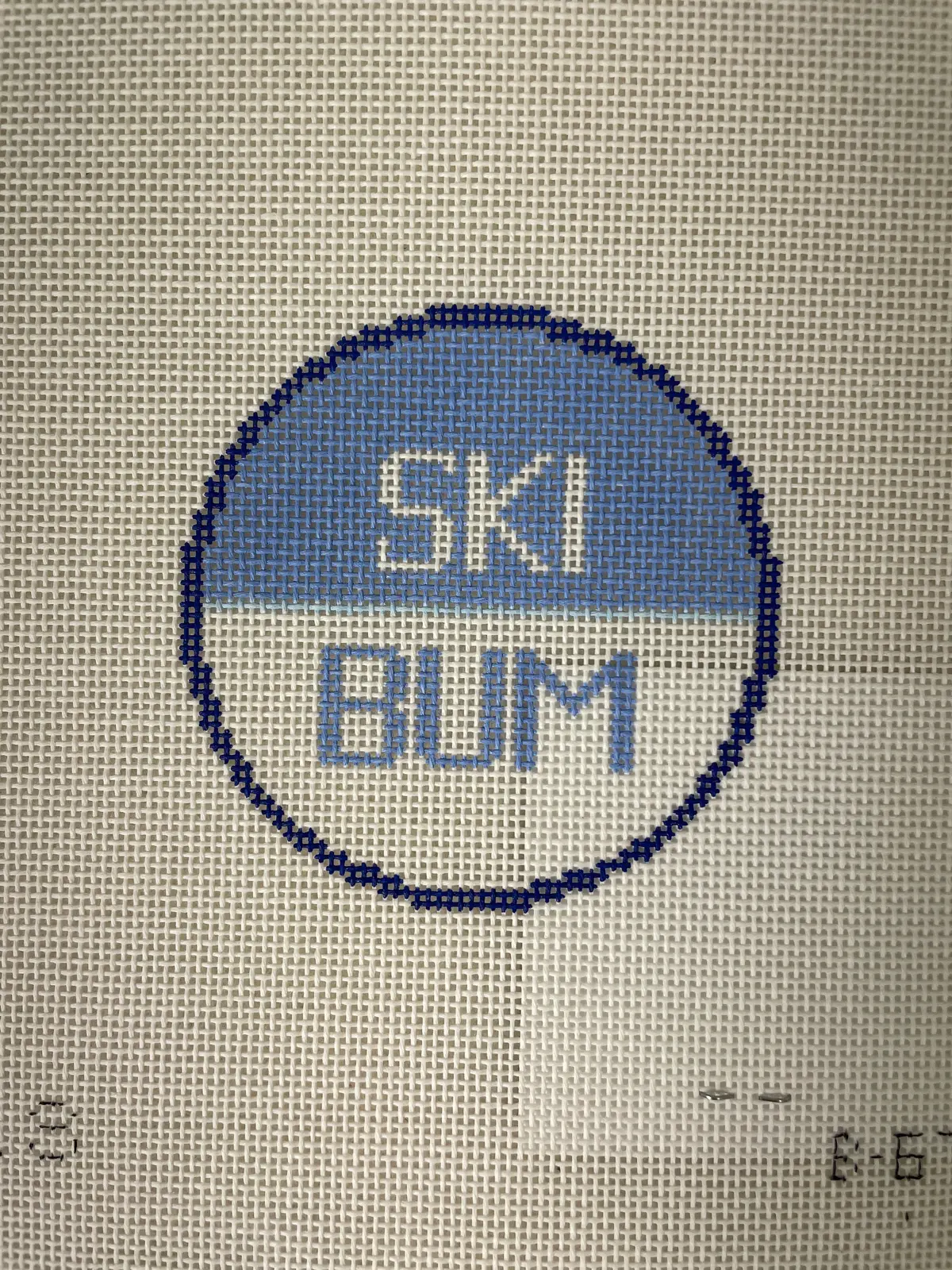 * Doolittle Stitchery B673 Ski Bum 1