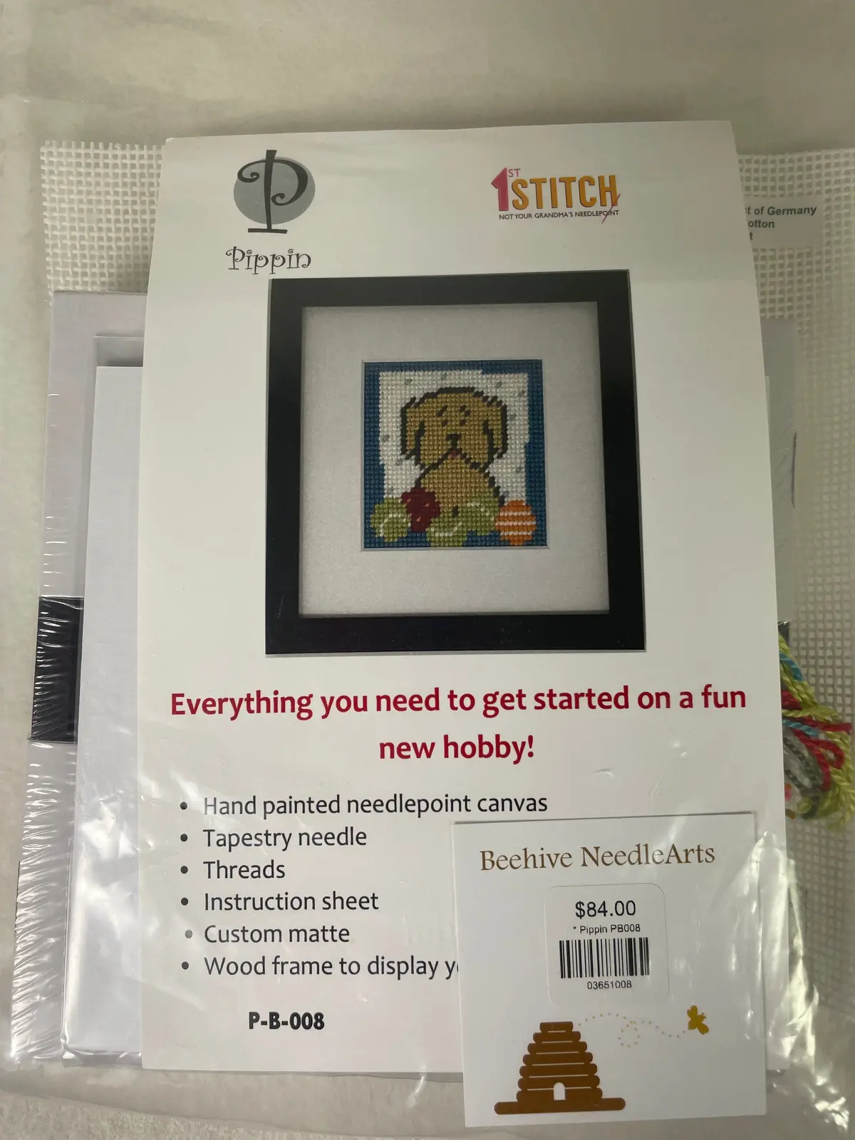 * Pippin Pb008 First Stitch- Dog 1