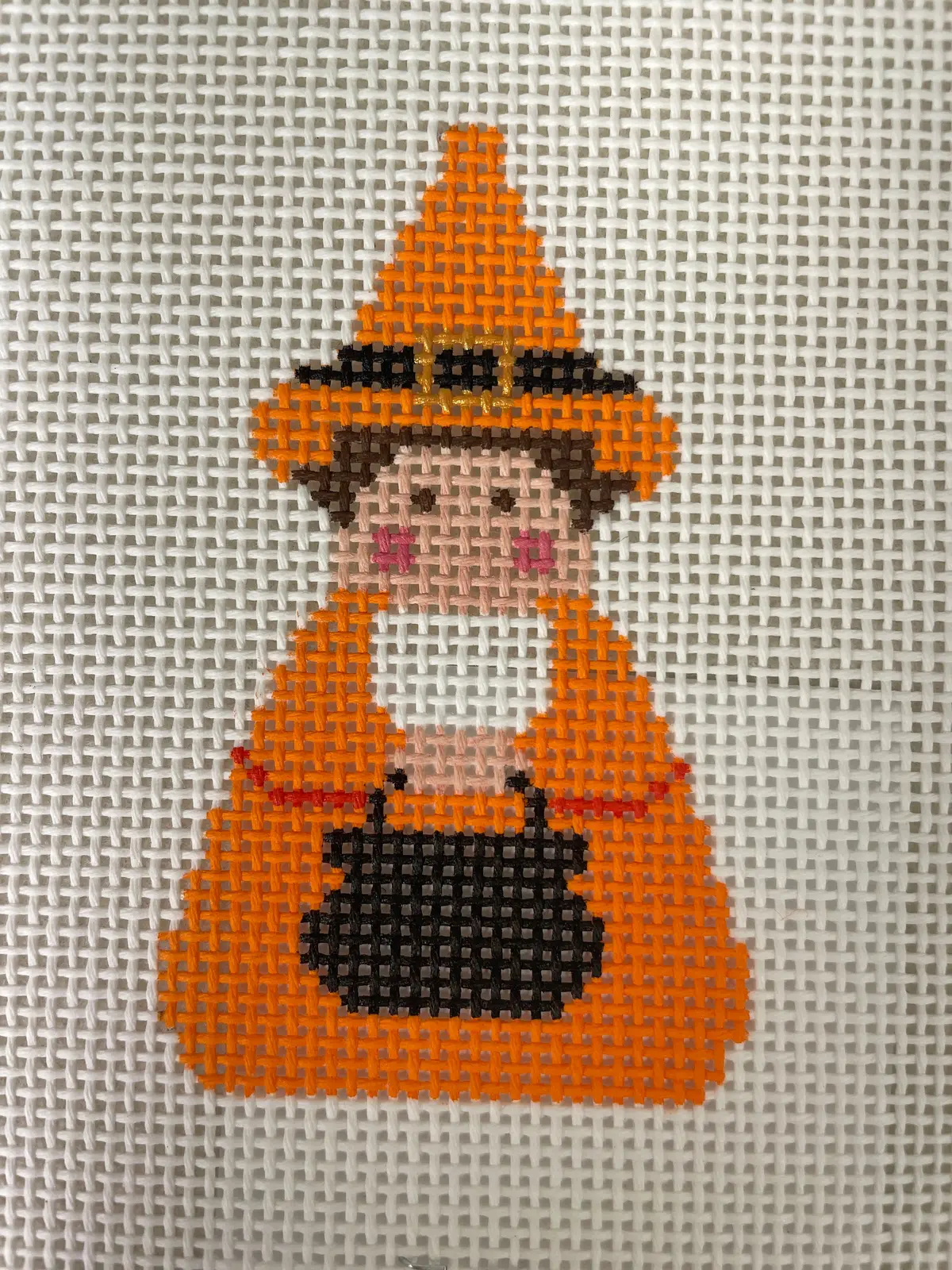 Stitch It's Si165-43 Orange Witch Angel 1