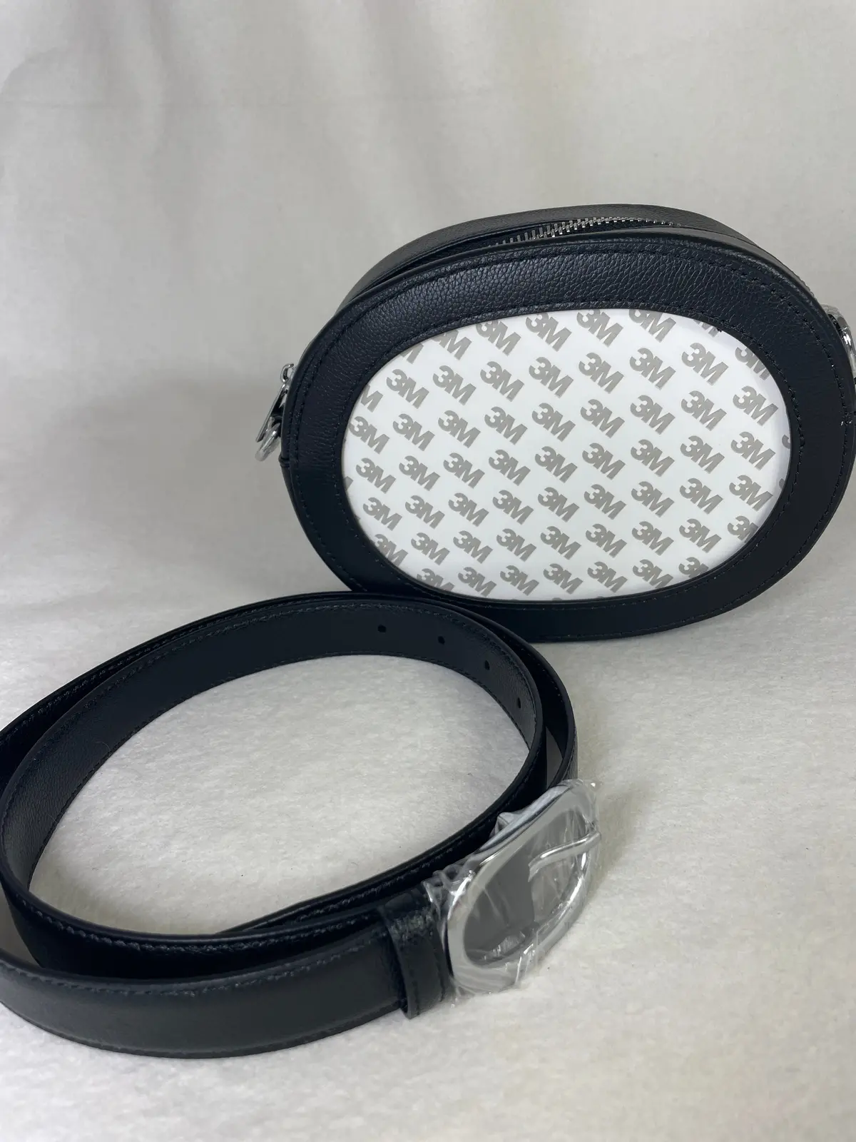 Rachel Barri Designs On The Go Oval Bag- Black 1