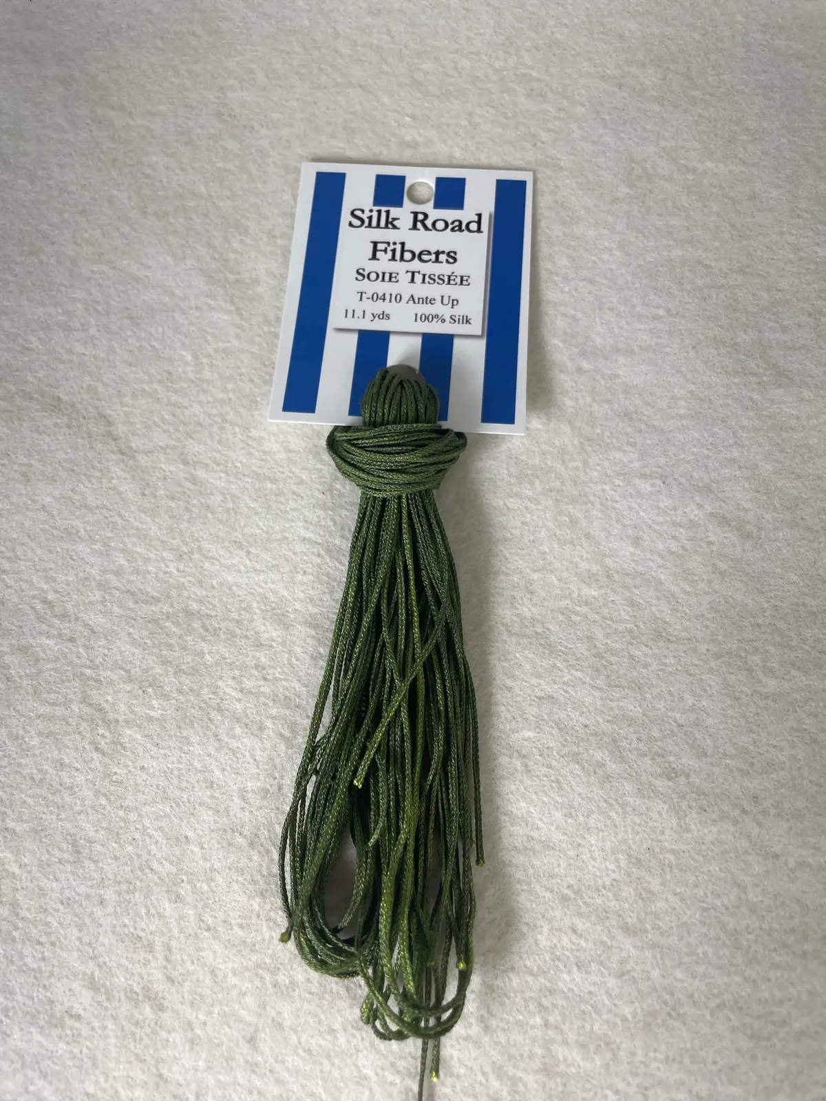 Silk Road Fibers T-0410 Ante Up Soie Tissee 1