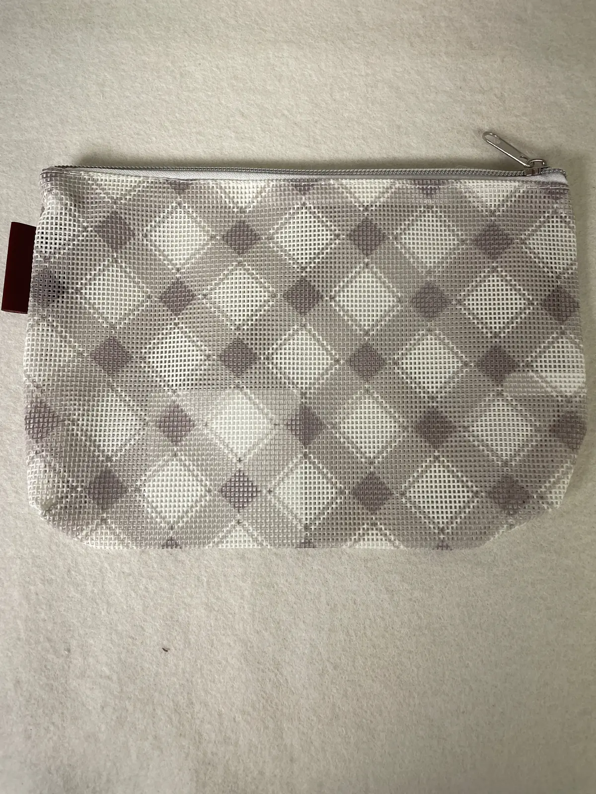 It's Sew Emma Charcoal Mini Plaid Project Bag 1
