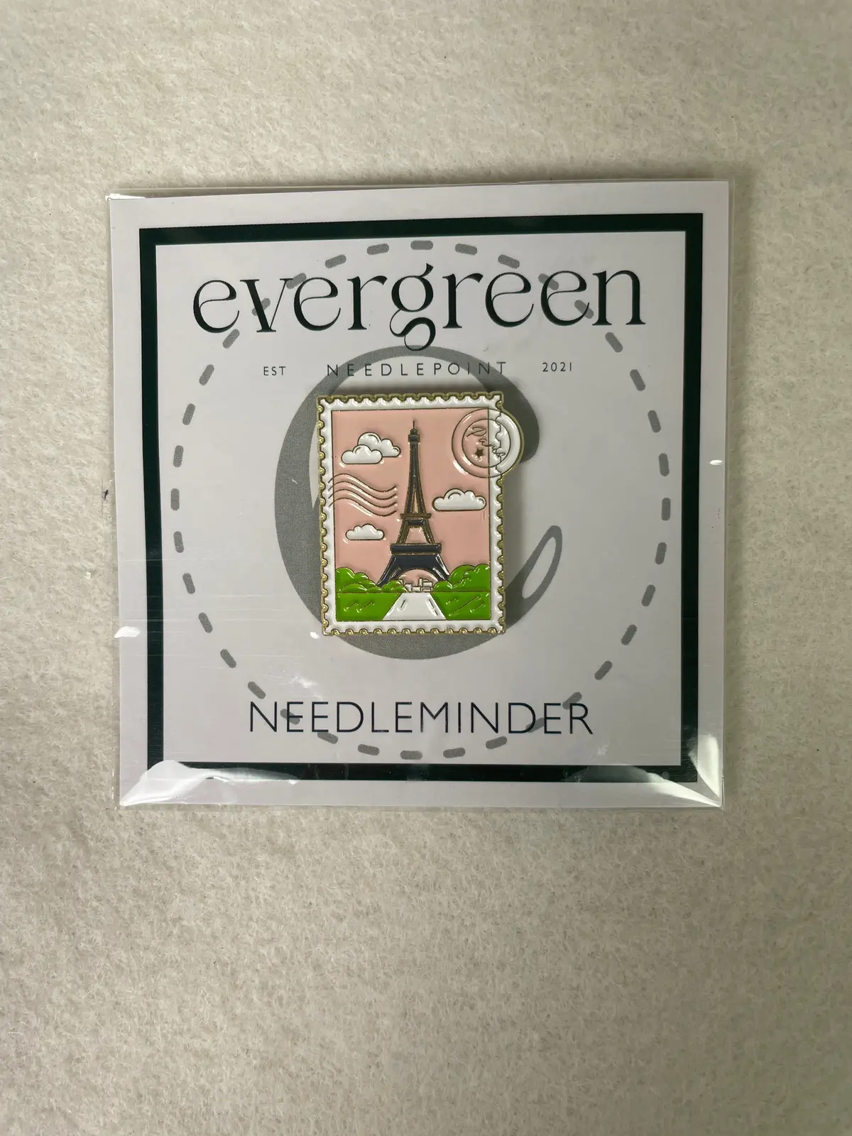 * Evergreen Nm02 Paris Stamp Needleminder 1