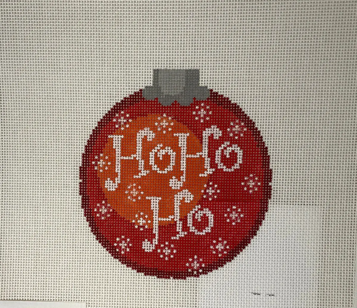 * Canvasworks Co36a Ho Ho Ho Red Ornament 1