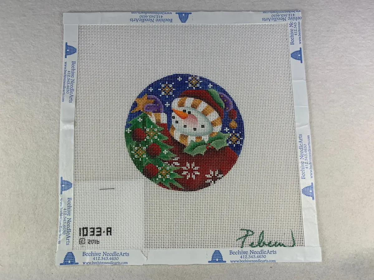 Rebecca Wood 1033A Snowman Star 1