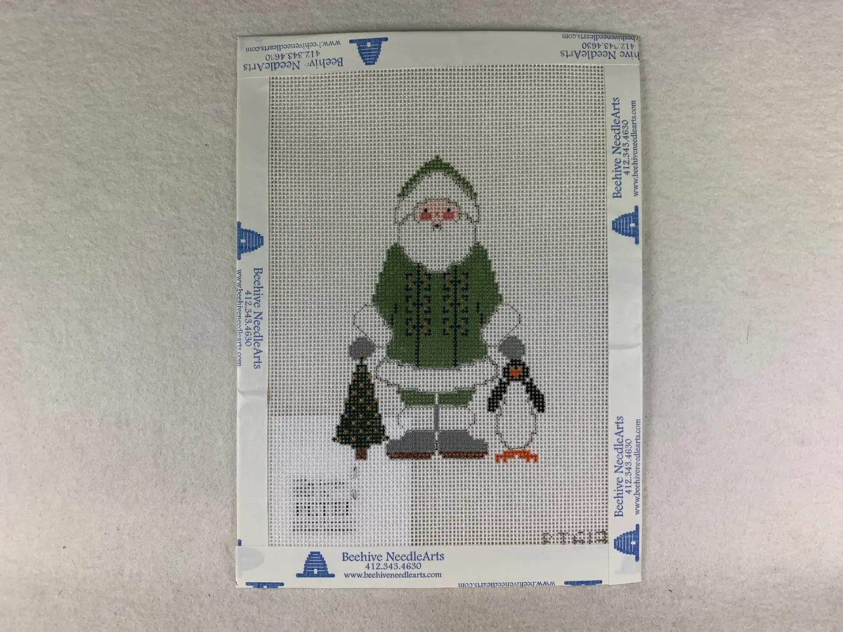 Painted Pony Designs Pt 613 South Pole Santa 1