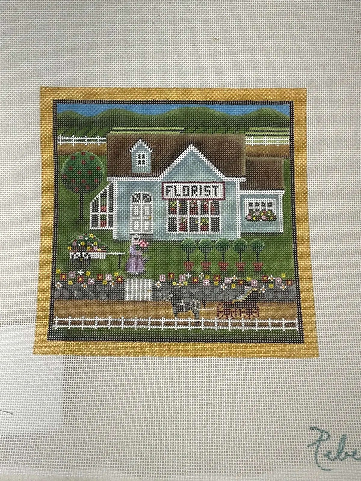 * Rebecca Wood 431J Flower Cottage 1