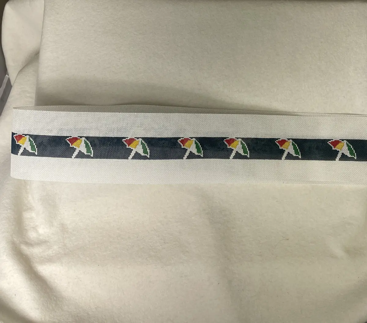 *Elm Tree Needlepoint Designs B179 Arnold Palmer Umbrella Belt 1