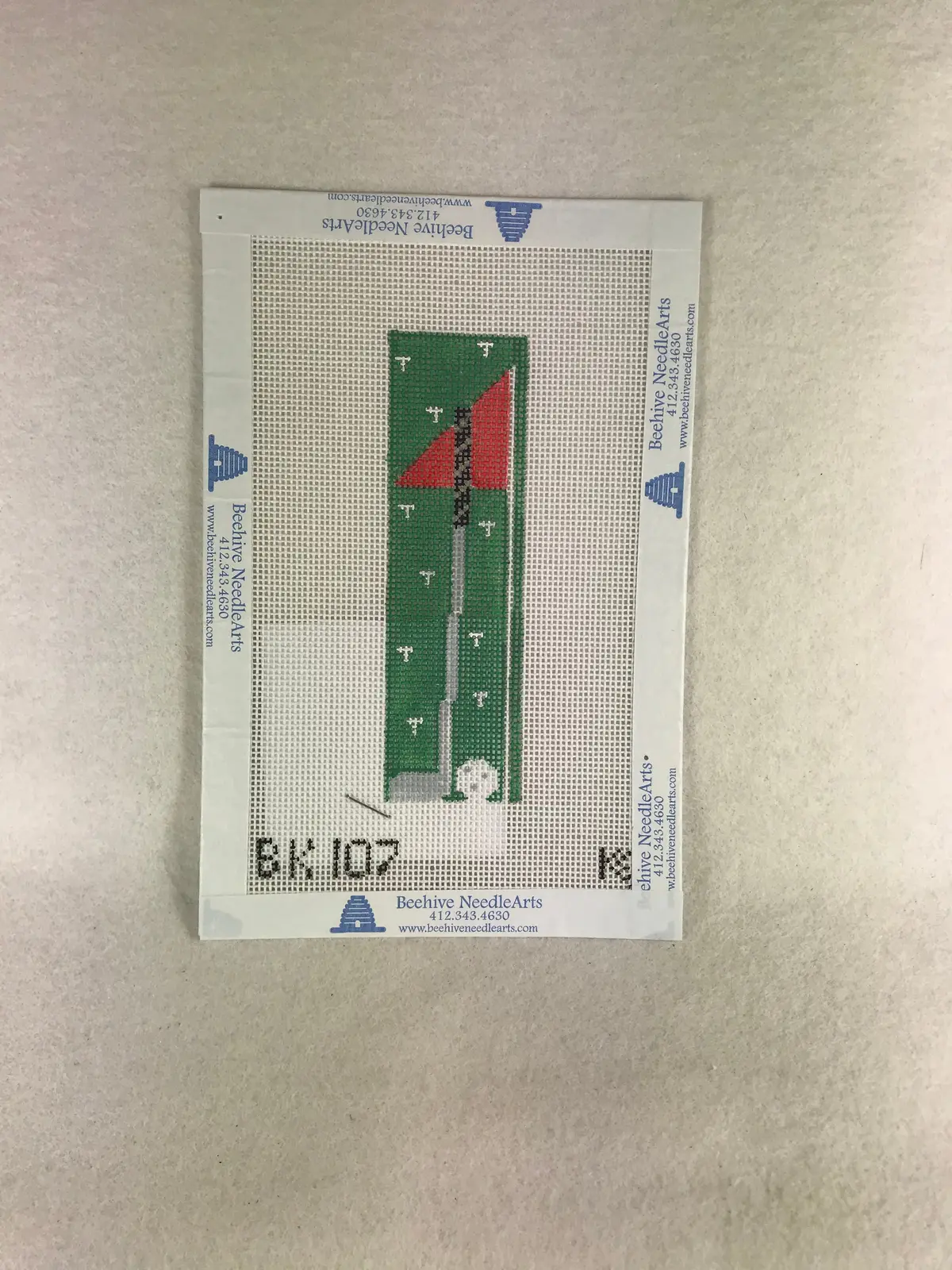 Kathy Schenkel Bk107 Golf Bookmark 1