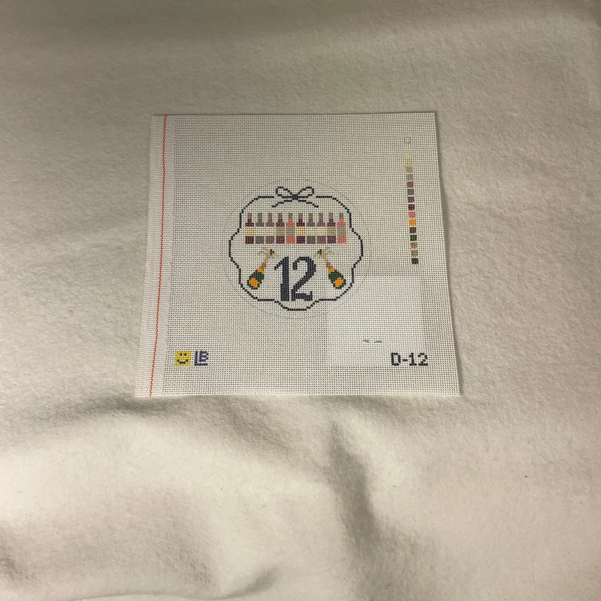 * Lauren Bloch  D12- 12 Days Of Needlepoint- Twelve Ways To Celebrate! 1