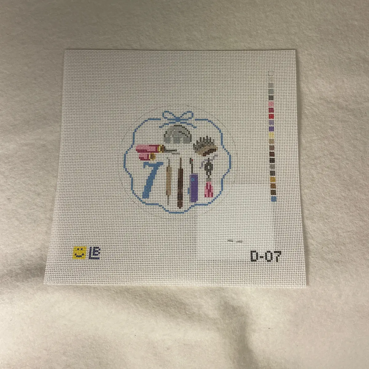 * Lauren Bloch  D07- 12 Days Of Needlepoint- Seven Needlepoint Necessities 1