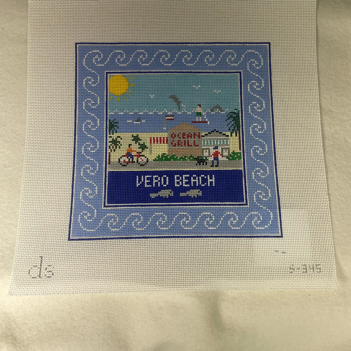 * Doolittle Stitchery S345 Vero Beach Square 1