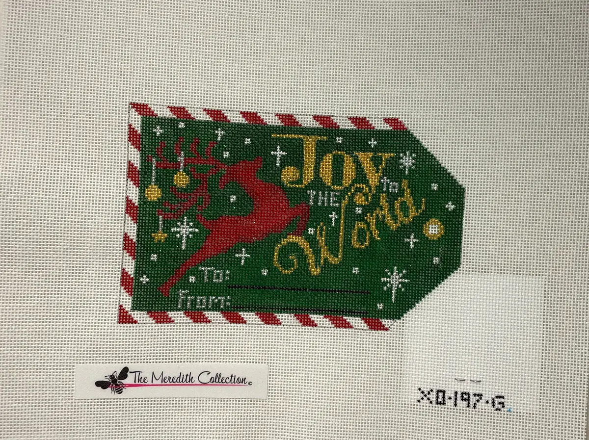 * Meredith Collection Xo197g Joy To The World Tag 1