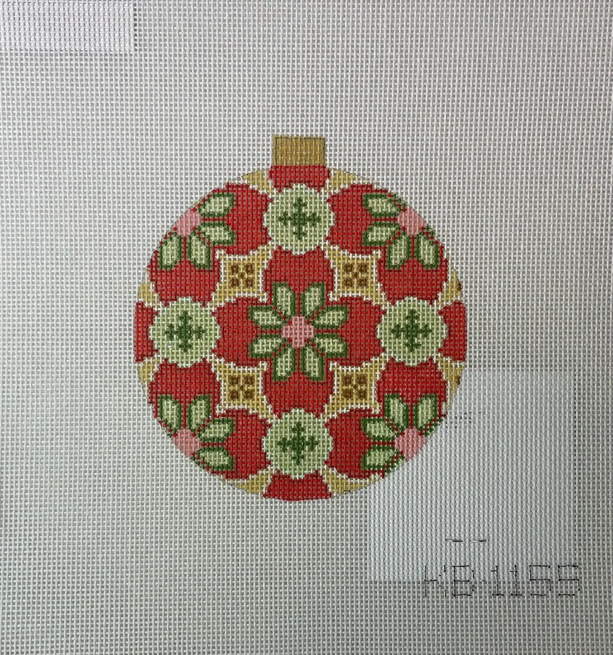 Kirk And Bradley Kb1155 Florentine Bauble- Sage/Red 1