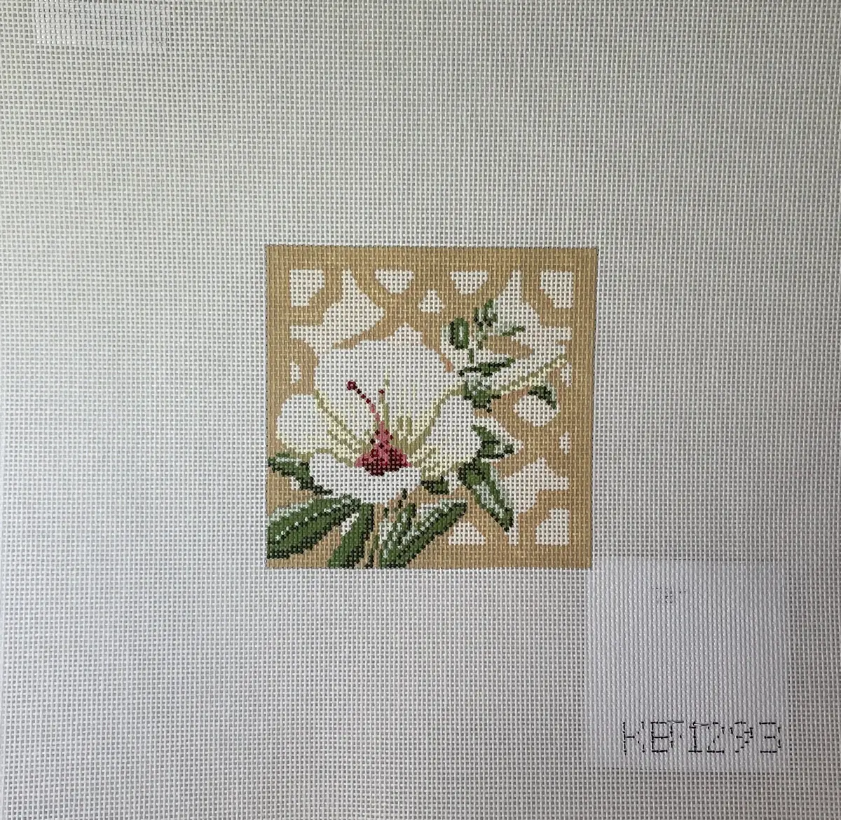 Kirk And Bradley Kb1293 Trellis Coaster- Hibiscus 1