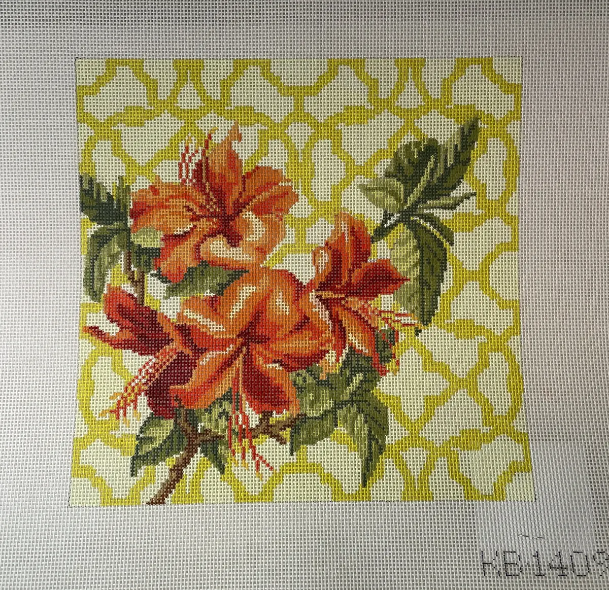 * Kirk And Bradley Kb1409 Trellis Square- Azalea 1