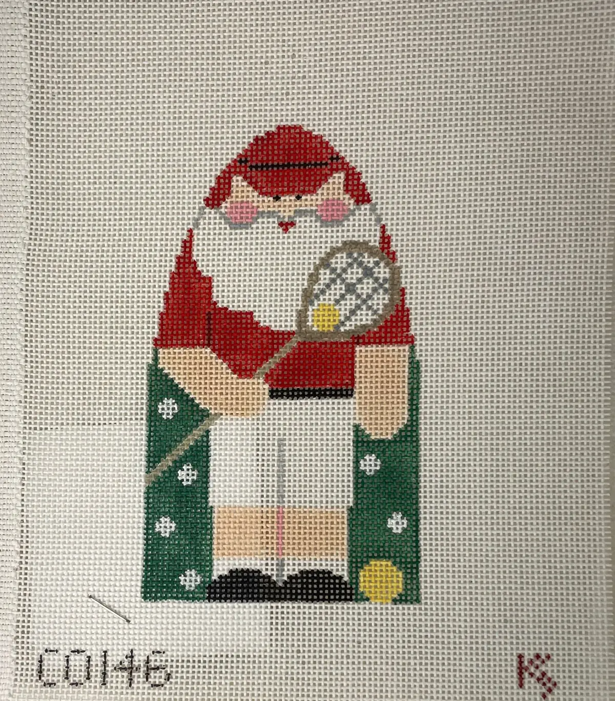 *Sale Kathy Schenkel Co146 Lacrosse Santa 1