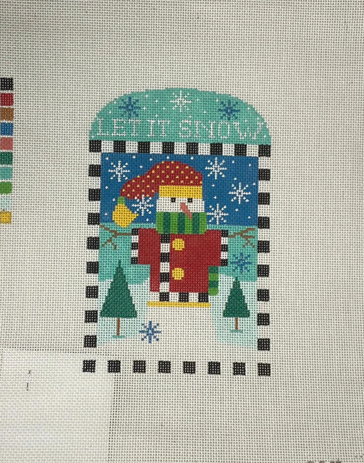 *Sale Shelly Tribbey C799 Let It Snow Snowman 1