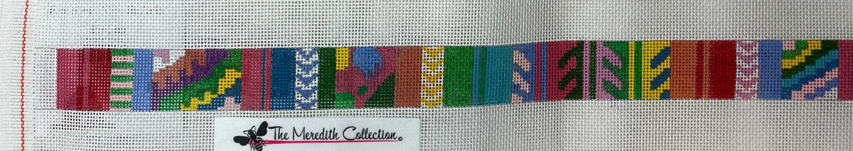 * Meredith Collection 248B Rasta Belt- Bright Pastels- 18M 1