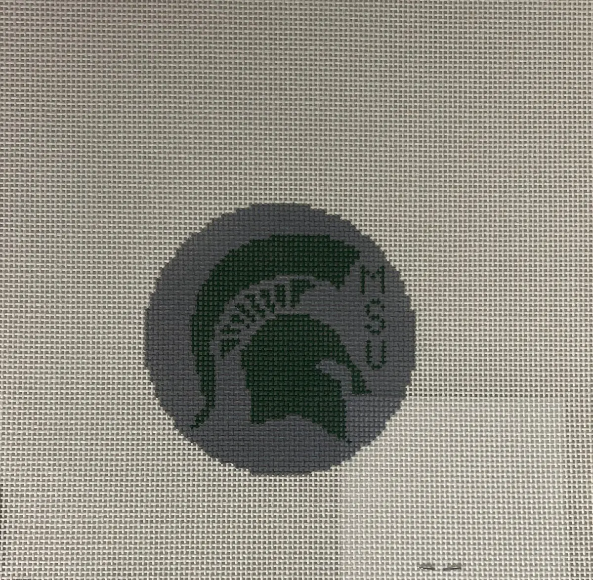 * Hedgehog Needlepoint Michigan State Collegiate Round 1