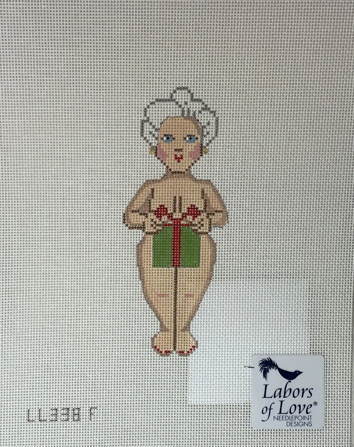 Labors Of Love Ll338f Naked Mrs. Santa With Present 1