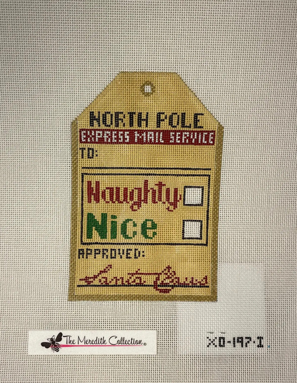 * Meredith Collection Xo197i Naughty Or Nice Tag 1