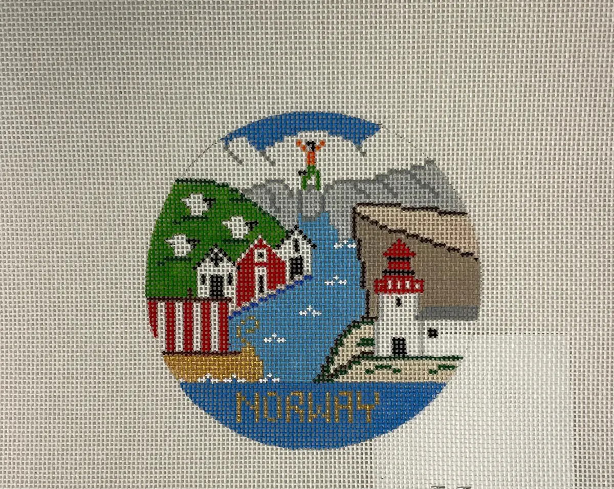 * Doolittle Stitchery R320 Norway Travel Round 1